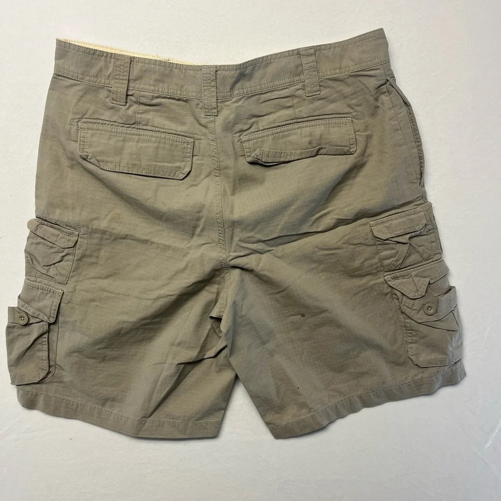 Men's Casual Cargo Shorts in Tan